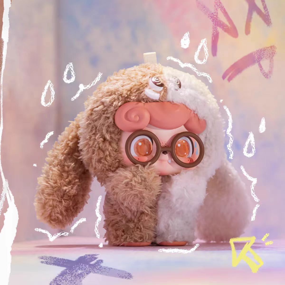 Q.kid Emotional Hairy Monsters