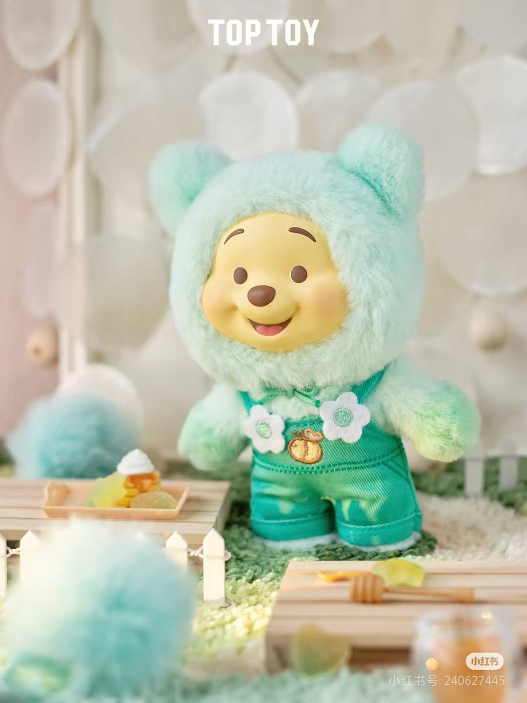 Disney Winnie the Pooh Candy Bear Series Vinyl Plush  Blind Box