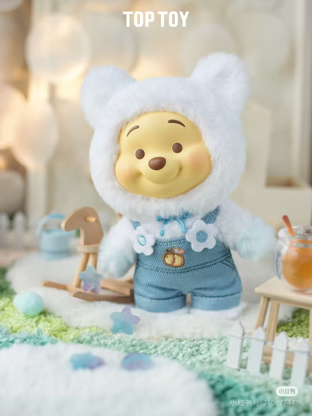 Disney Winnie the Pooh Candy Bear Series Vinyl Plush  Blind Box