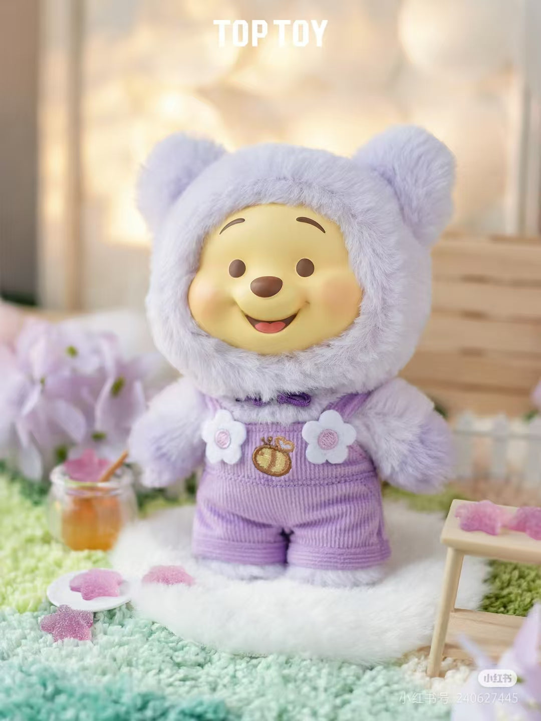 Disney Winnie the Pooh Candy Bear Series Vinyl Plush  Blind Box