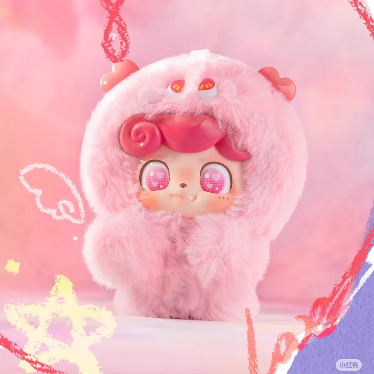 Q.kid Emotional Hairy Monsters