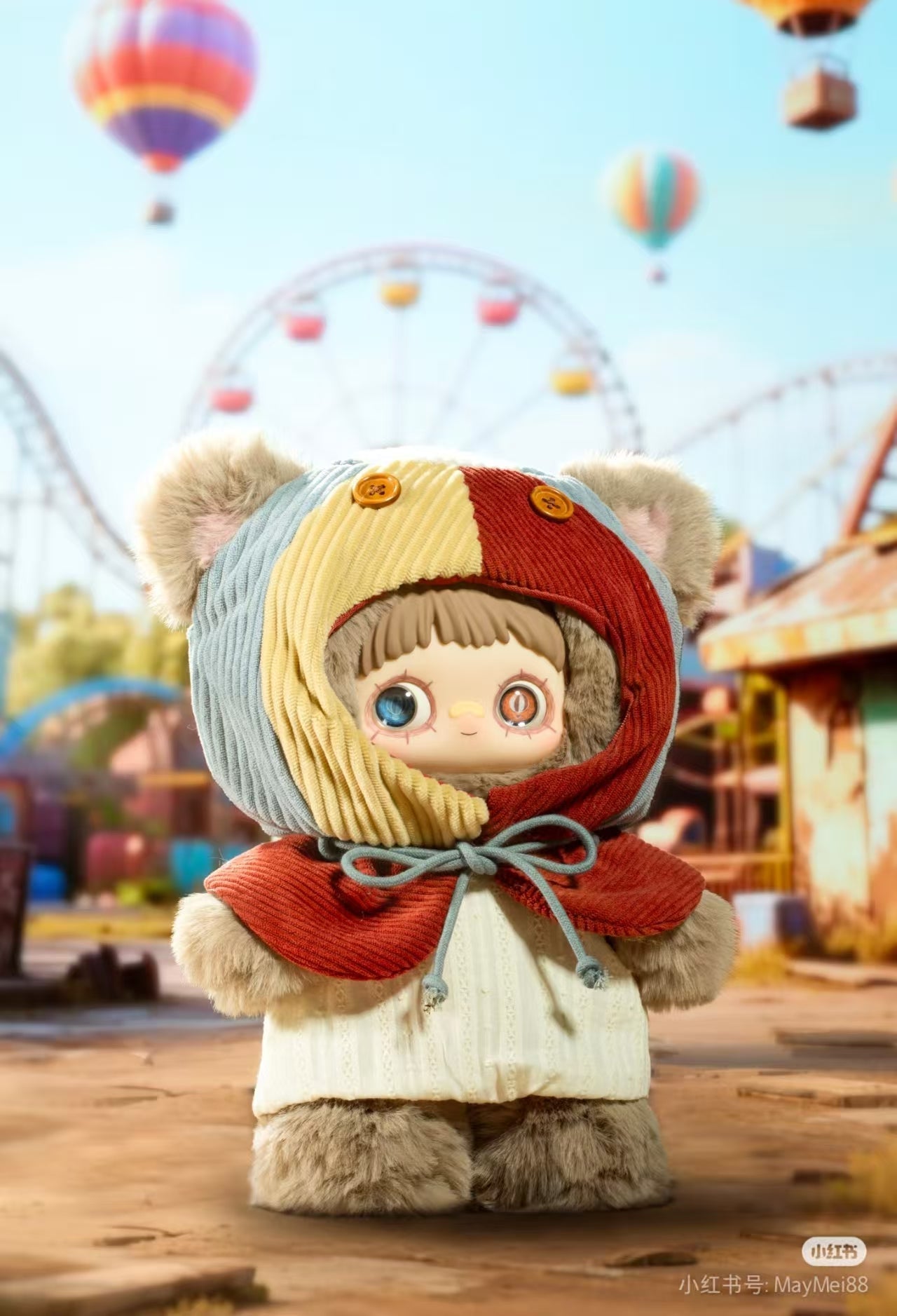 maymei-400% Plush Blind Box of Paradise PuinsModel