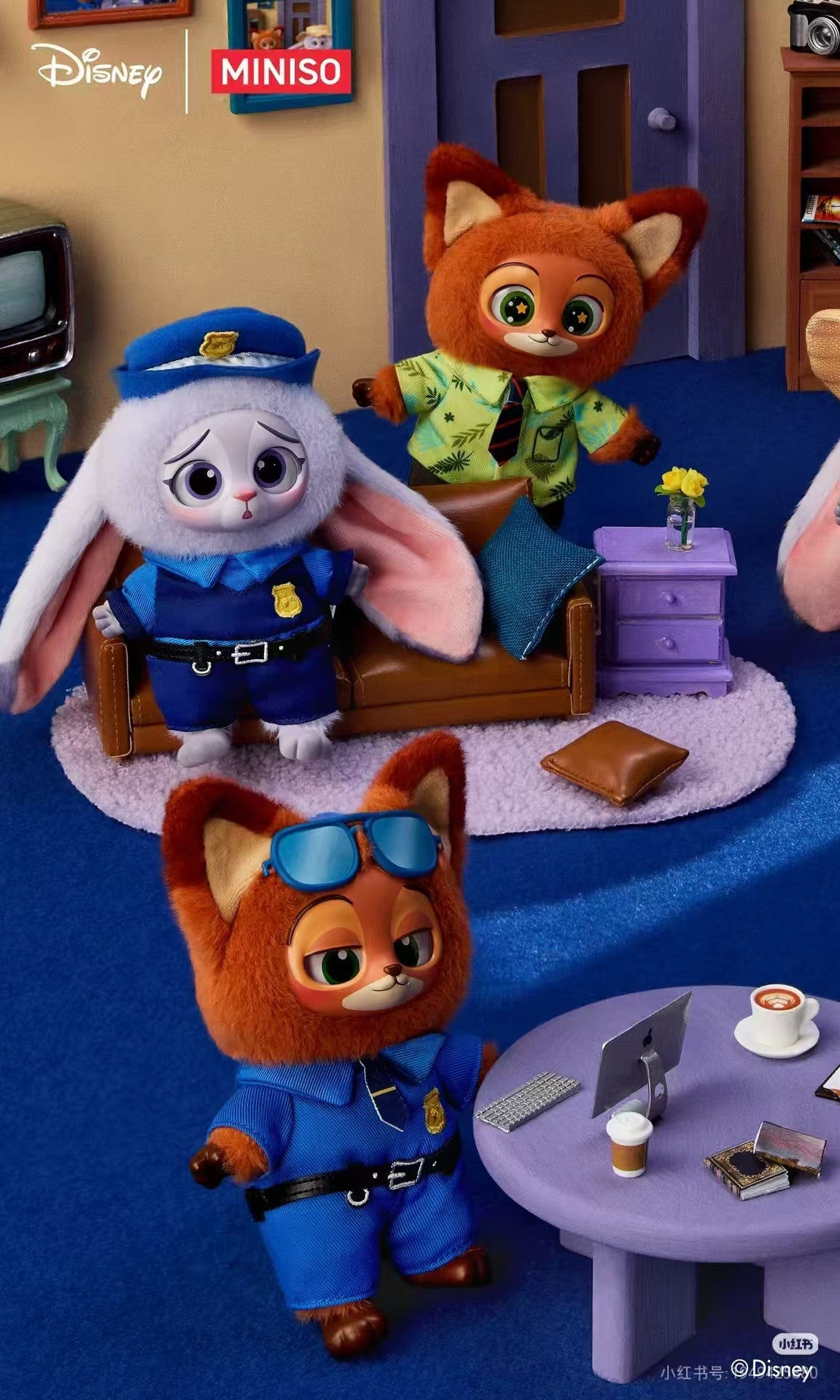 Disney zootopia collection Vinyl Plush toy surprise box