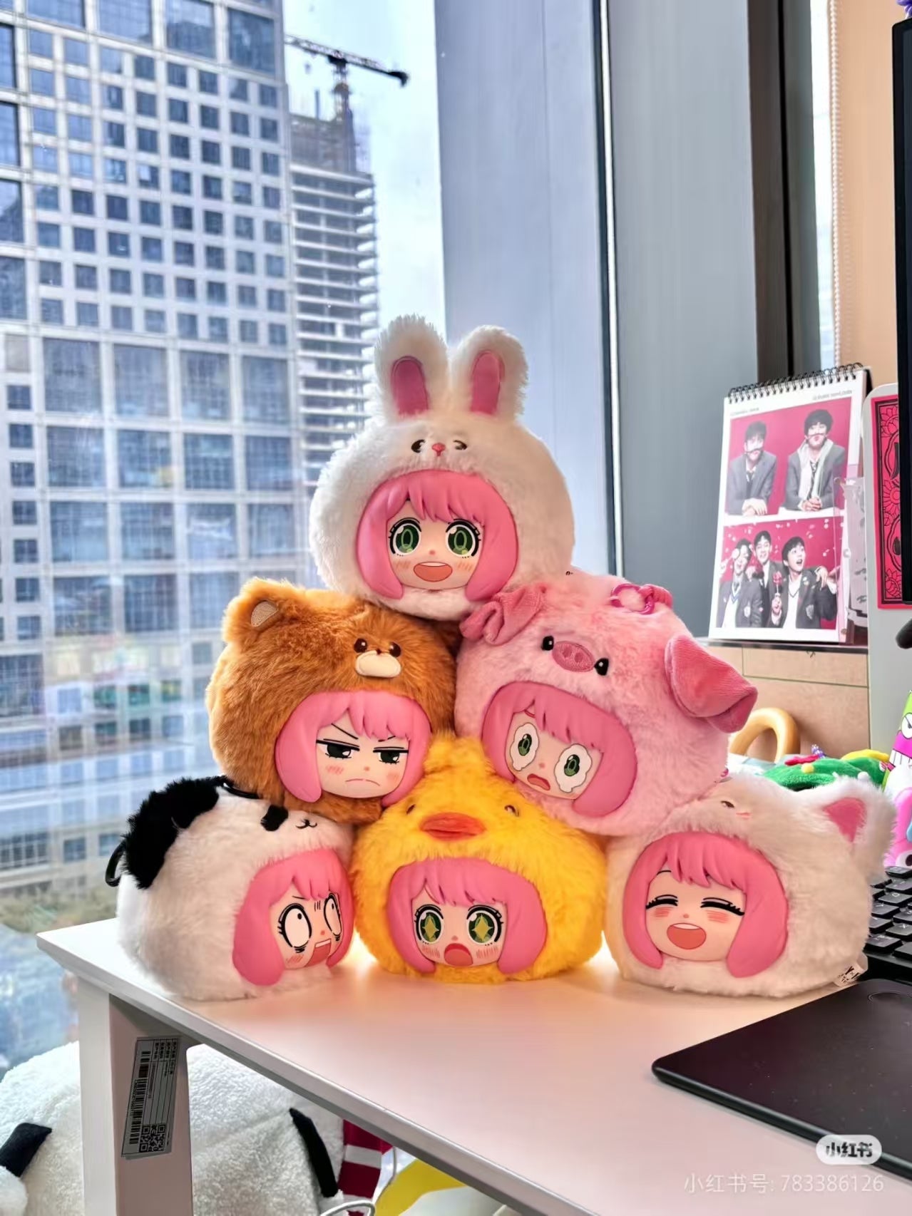 Spy-Family Animal Party Plush Blind Box