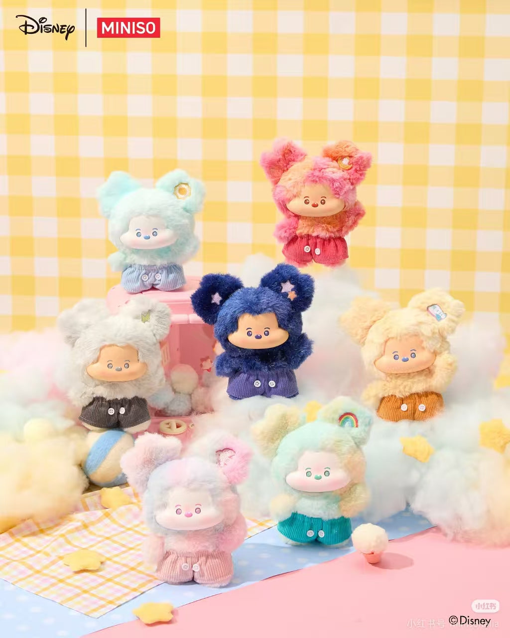 Disney Mickey head in Clouds Collection Vinyl Plush surprise box